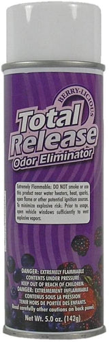 Total Release Odor Eliminator - Berry-Licious Scent by Hi-Tech (5 oz Aerosol)