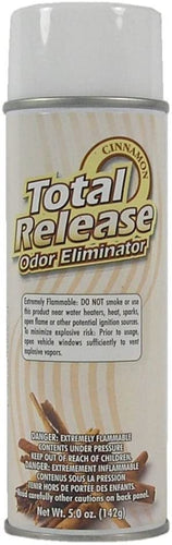 Total Release Odor Eliminator - Cinnamon Scent by Hi-Tech (5 oz Aerosol)