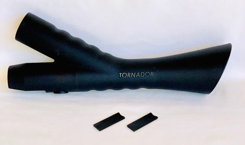 Tornador Velocity-Vac Hood Black VHB-200 & 2 Flat Keys (Genuine Tornador Product)