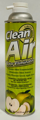 Clean Air Odor Eliminator, Green Apple Scent HT18075 by Hi-Tech - 14.25oz Aerosol Can