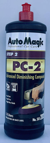 PC-2  by Auto Magic 501202, Advanced Diminishing Compound - 32oz