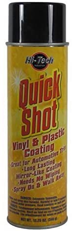 Quick Shot Vinyl & Plastic Coating by Hi-Tech, Long Lasting - 12.25 oz