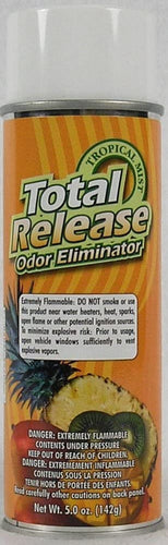 Total Release Odor Eliminator - Tropical Mist Scent by Hi-Tech (5 oz Aerosol)