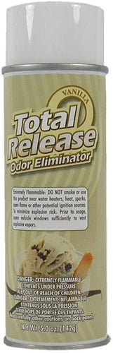 Total Release Odor Eliminator - Vanilla Scent by Hi-Tech (5 oz Aerosol)