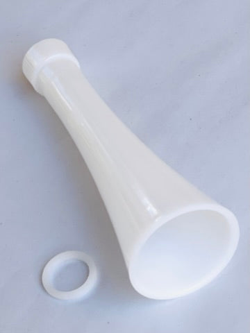 Vortex II Dry Cleaning Gun White Nozzle Cone & Ring Set V-120