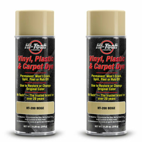 Hi-Tech Vinyl, Plastic & Carpet Dye – Beige HT-200 (2 Pack)