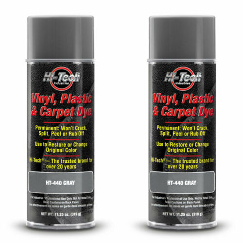 Hi-Tech Vinyl, Plastic & Carpet Dye – Gray HT-440 (2 Pack)