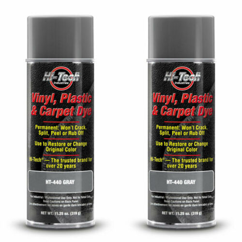 Hi-Tech Vinyl, Plastic & Carpet Dye – Gray HT-440 (2 Pack)