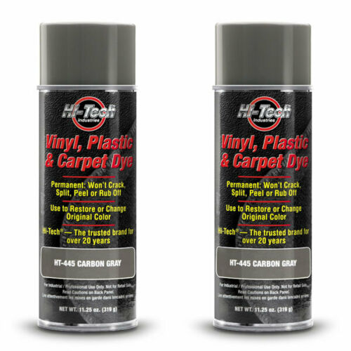 Hi-Tech Vinyl, Plastic & Carpet Dye – Carbon Gray HT-445 (2 Pack)