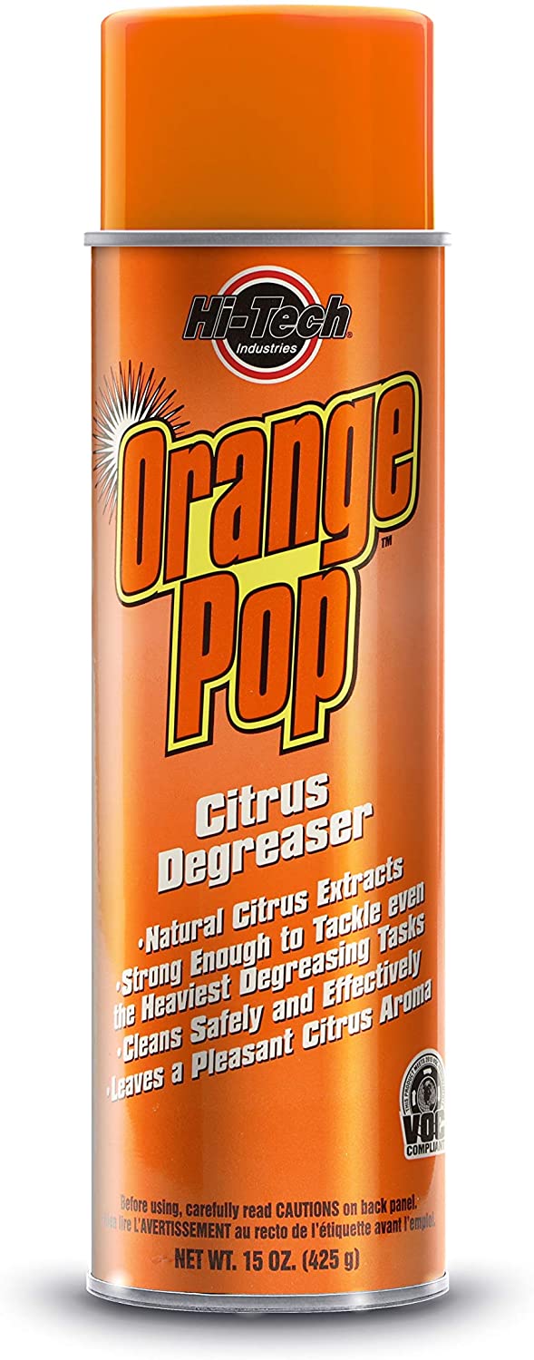 Orange Pop Citrus Degreaser (12 Pack) by Hi-Tech, Natural Citrus